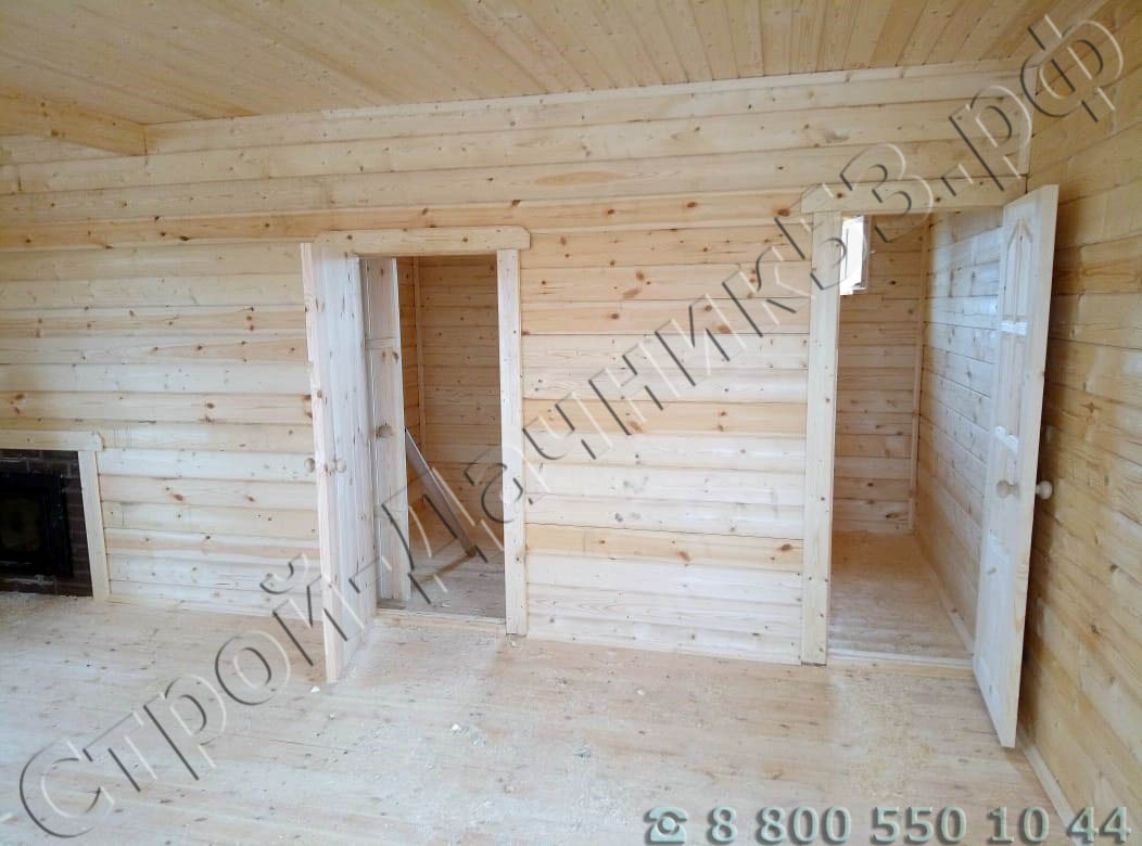 Внутренняя отделка бани