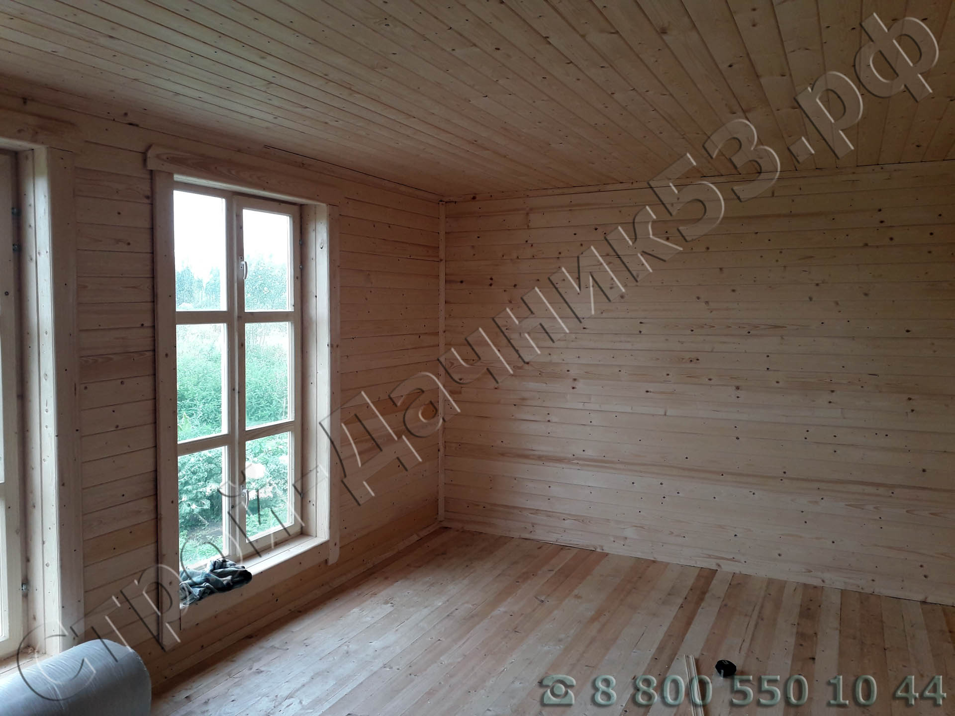 Внутренняя отделка комнаты отдыха