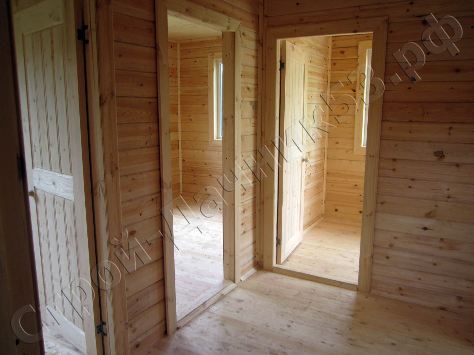 Внутренняя отделка дома закончена