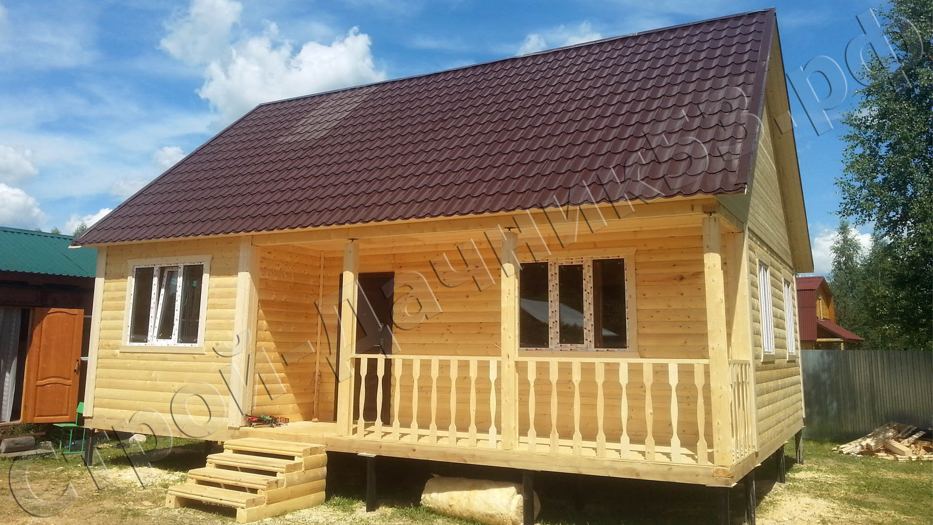 Дом по проекту К 38 79 63 м² Владимирская область Судогорский район деревня Веригино