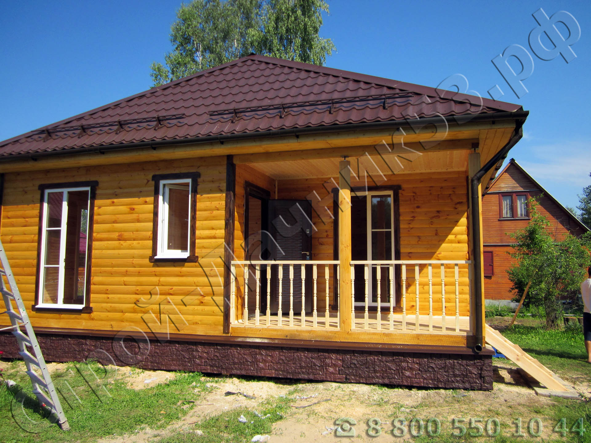 Деревня Мисцево, Орехово-зуевский район, Московская область, Фасад (лицевая сторона)