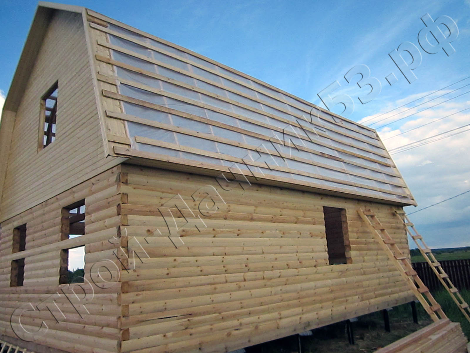 Обрешетка с пароизоляцией крыши