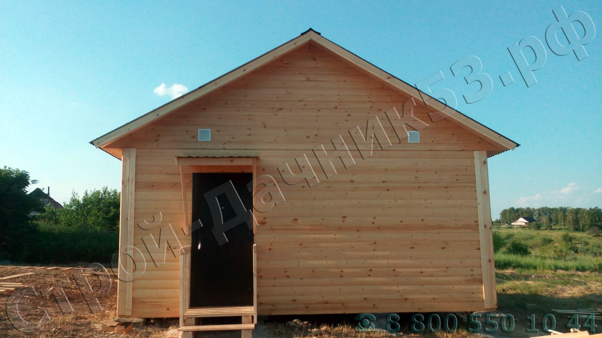 Фасад лицевая часть дома