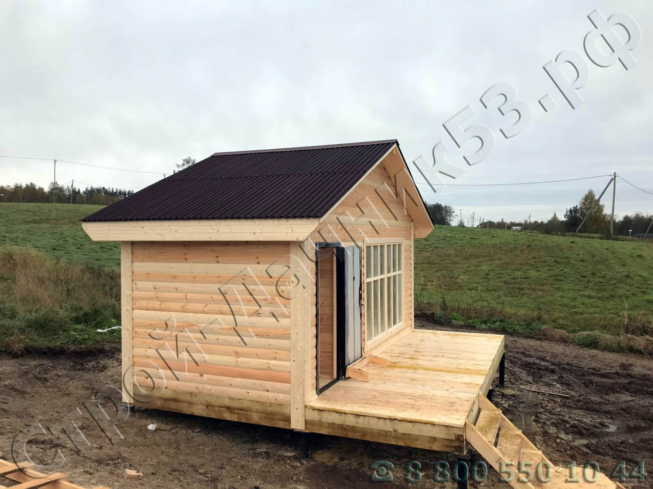 Вид дома с боку