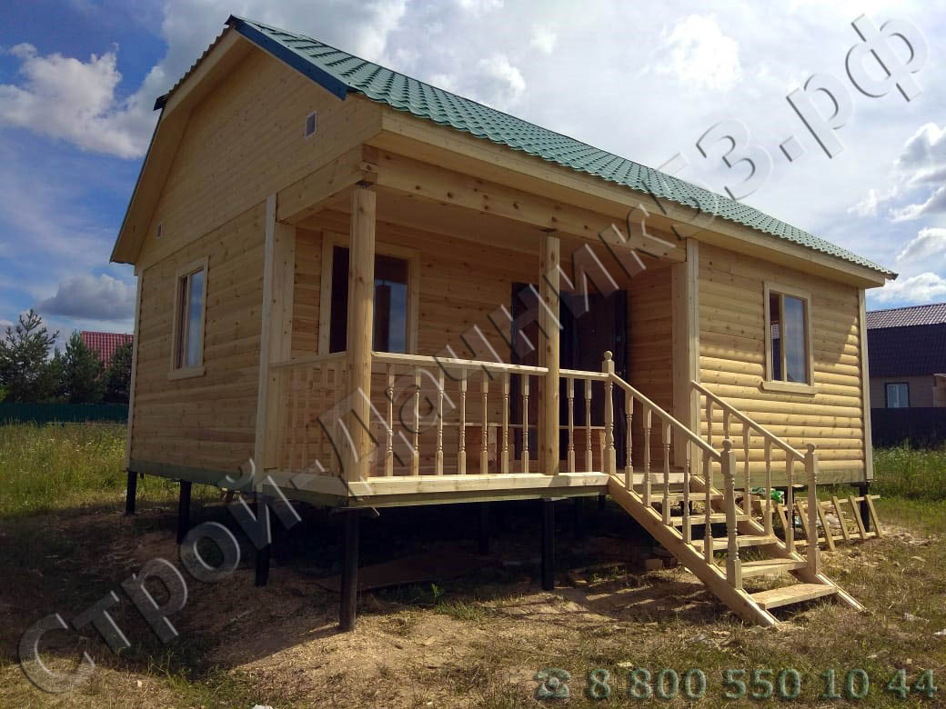 Дом со стороны открытой террасы