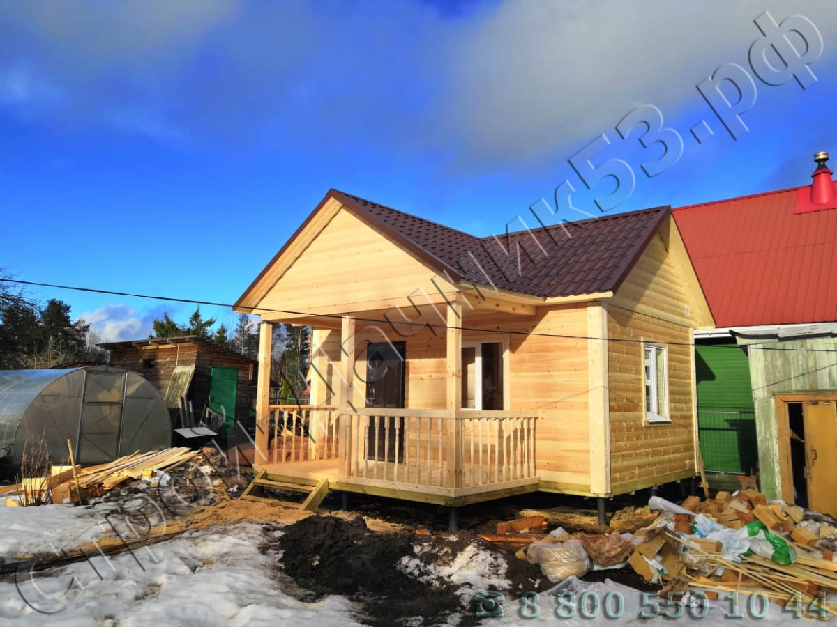 Поселок Дунай, Всеволожский район, Ленинградская область. Выполненный проект дома ОД 2 под ключ