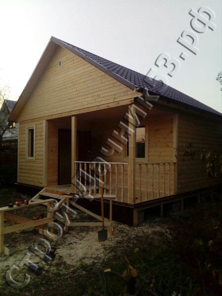 Вид дома с боку