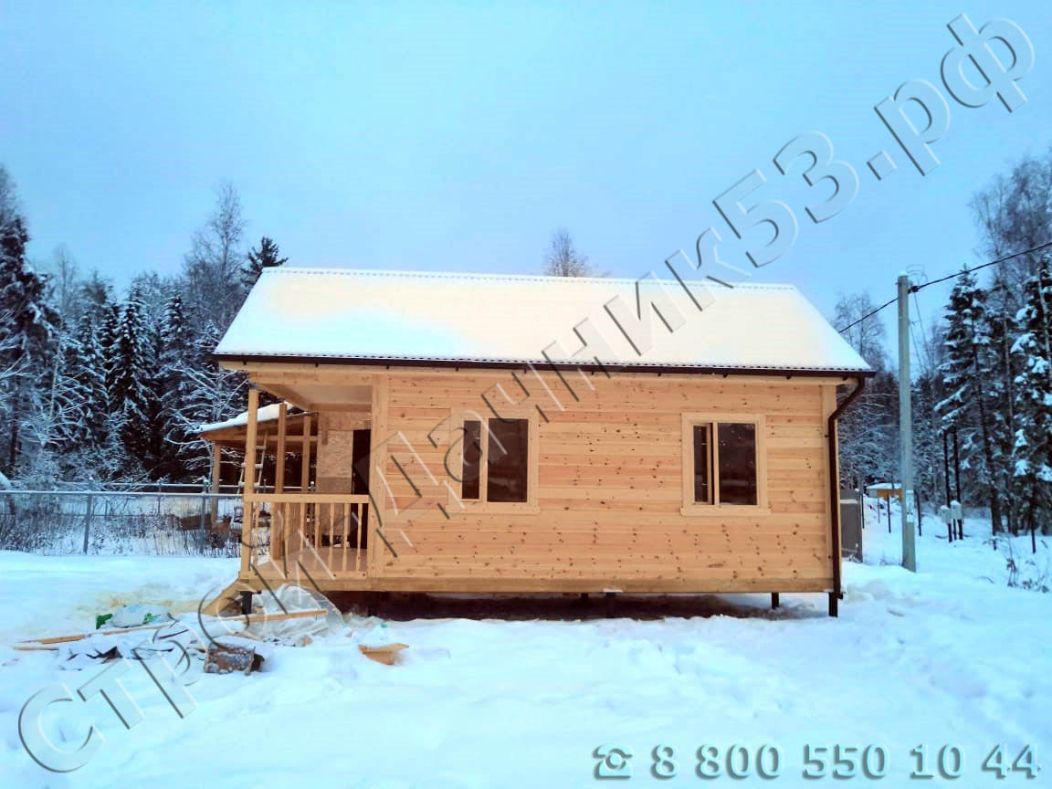 Вид дома с боку