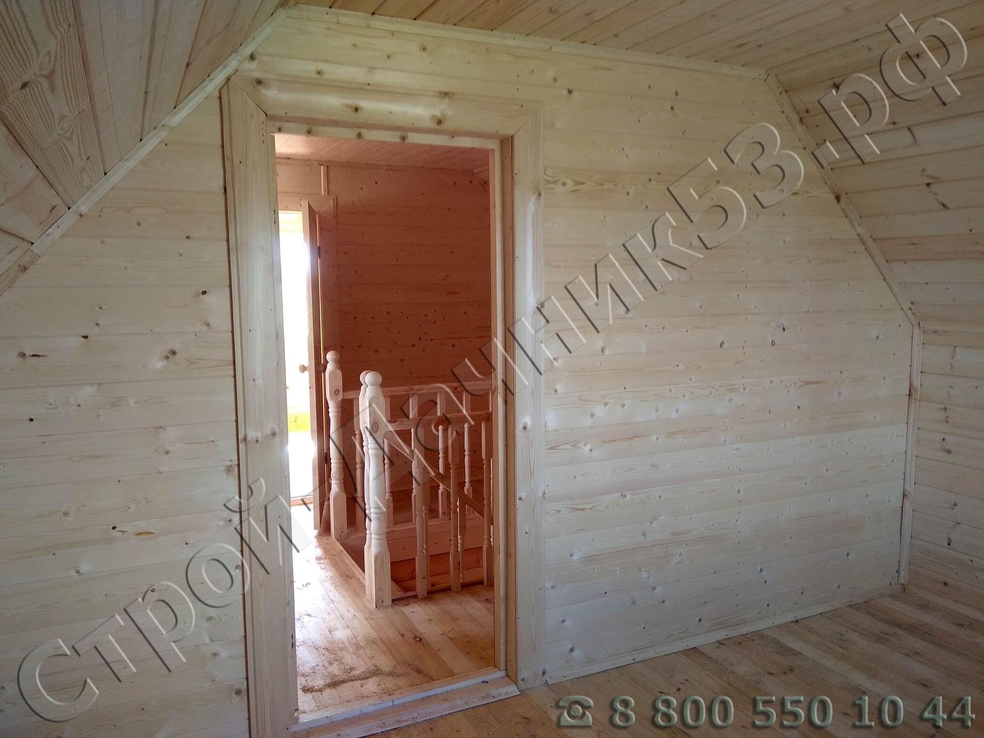 Комната на мансардном этаже