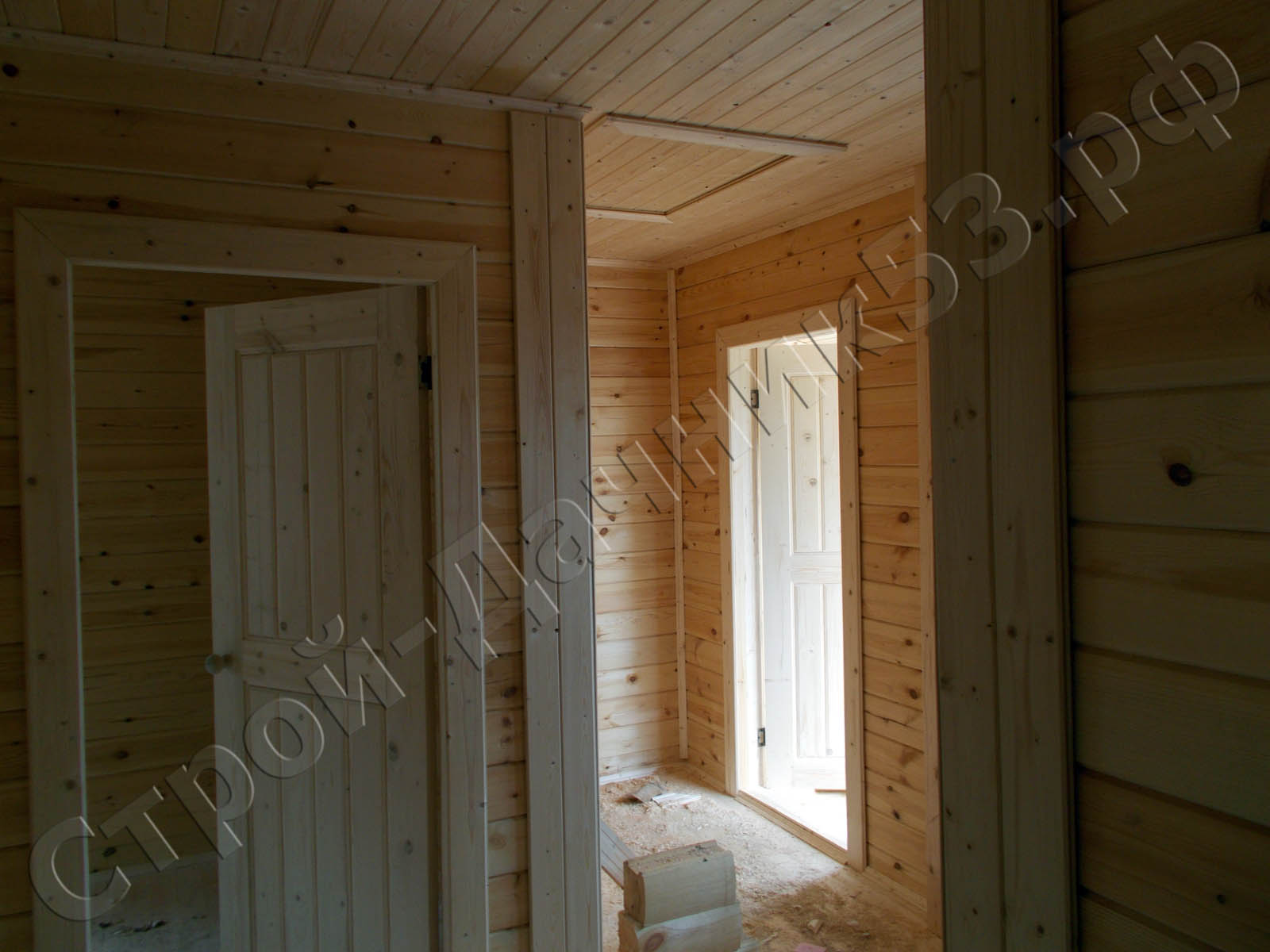 Внутренняя отделка вид из холла