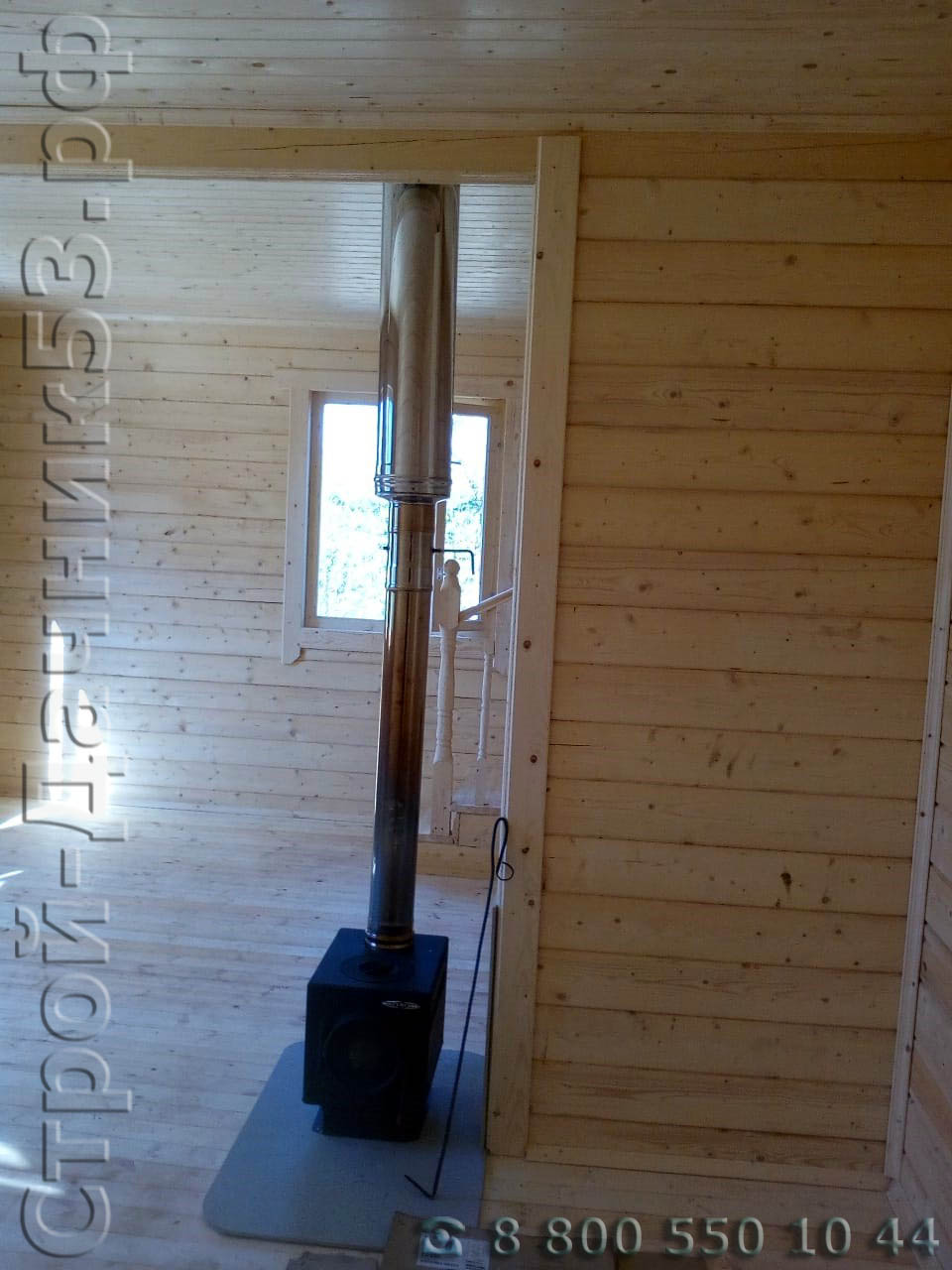 Дровяная печь для обогрева дома