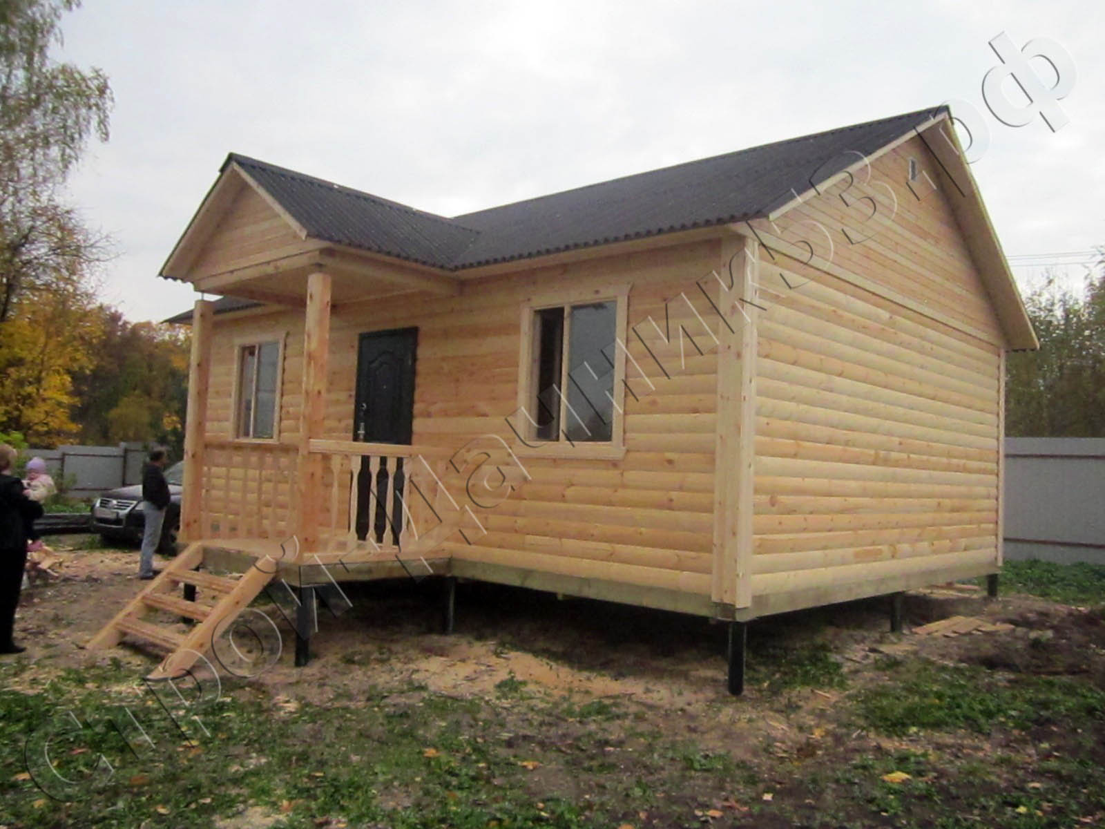 Вид дома с восточной стороны