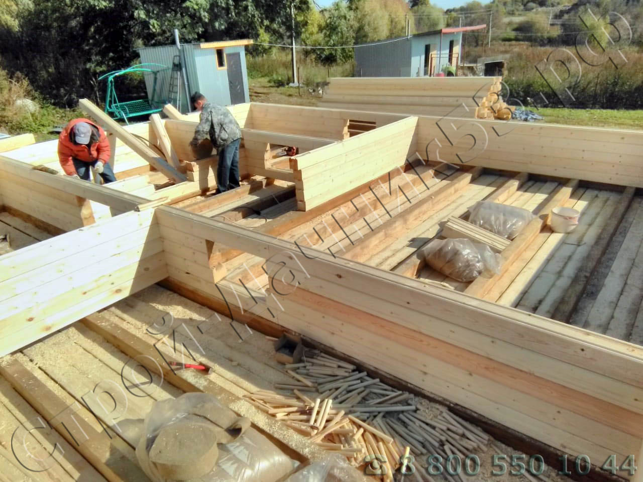 Штробление межкомнатных перегородок