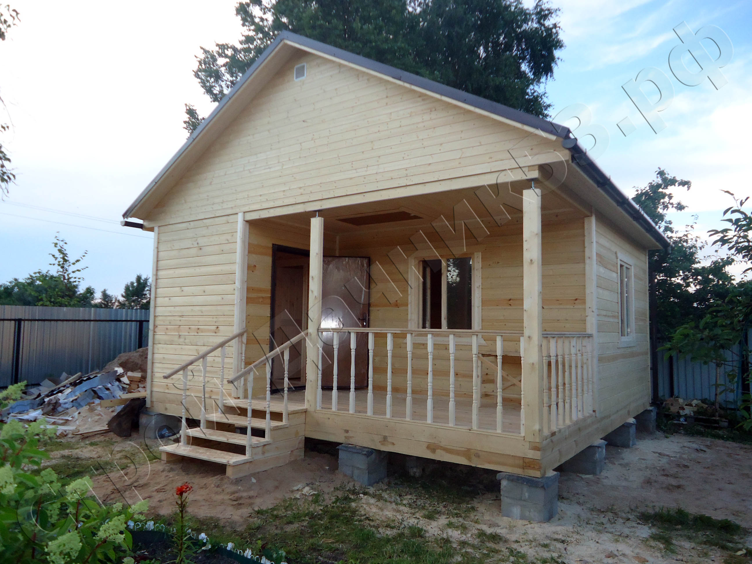 посёлок Химинститут, город Тверь, Вид дома по диагонали