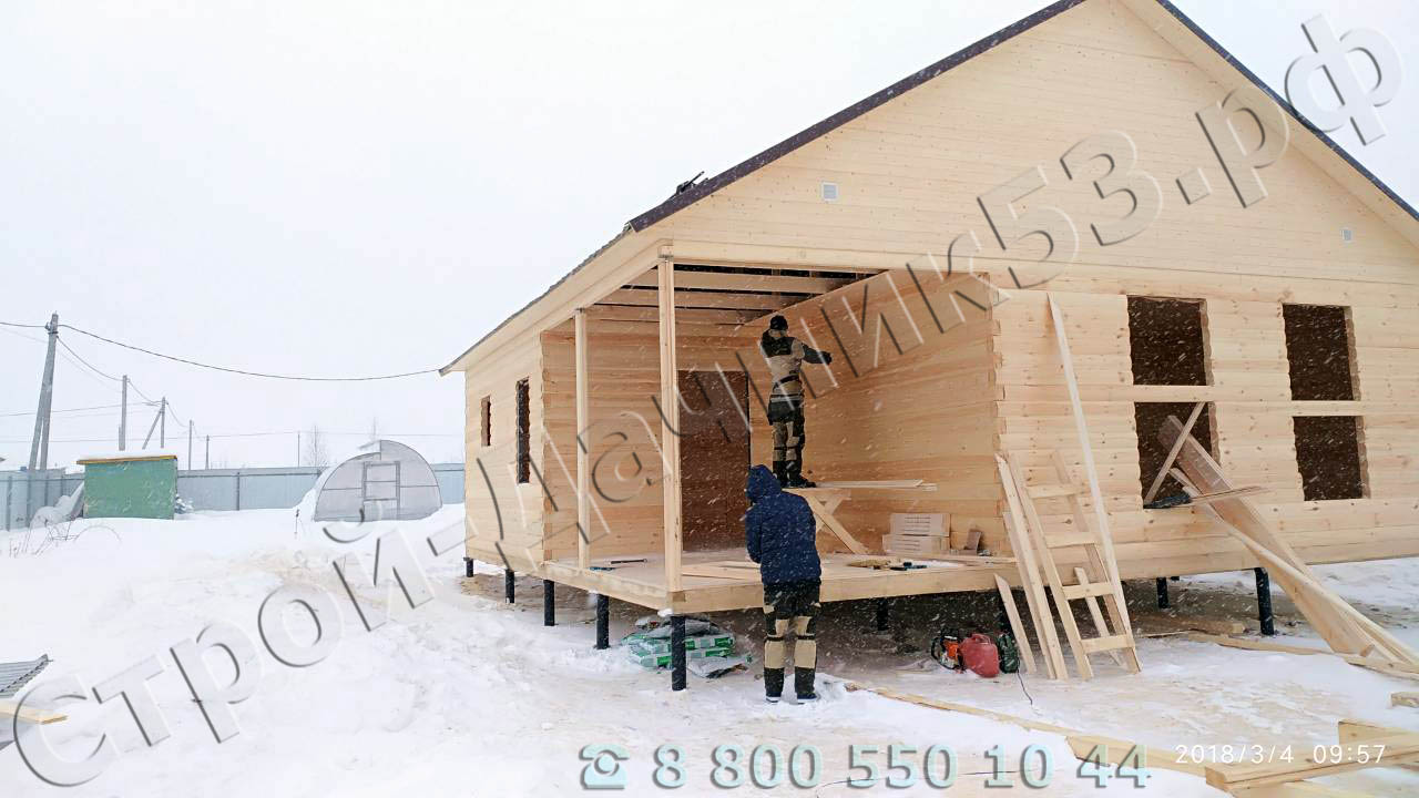 Идут работы по внутренней отделки подшивка потолков