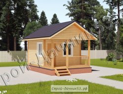 Проект бани Б-1