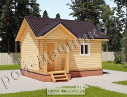 Проект бани Б-11