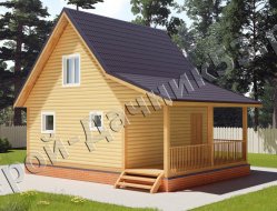 Проект бани Б-14