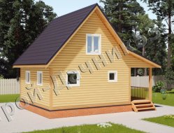 Проект бани Б-14