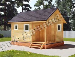 Проект бани Б-18