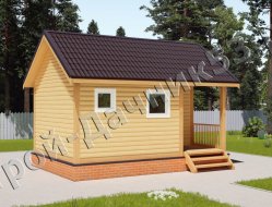 Проект бани Б-18