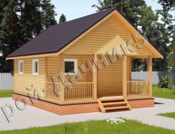 Проект бани Б-19