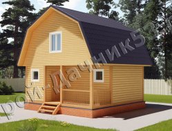 Проект бани Б-23