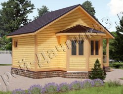 Проект бани Б-38