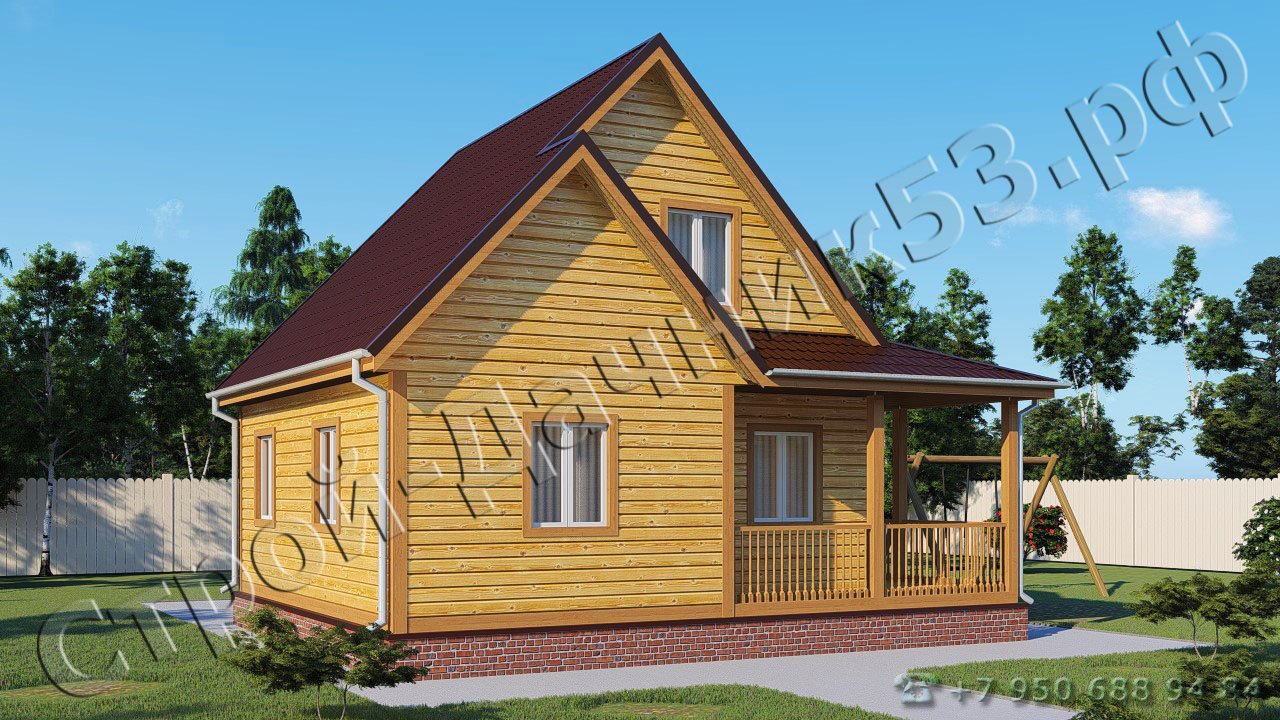 Проект дома К-56