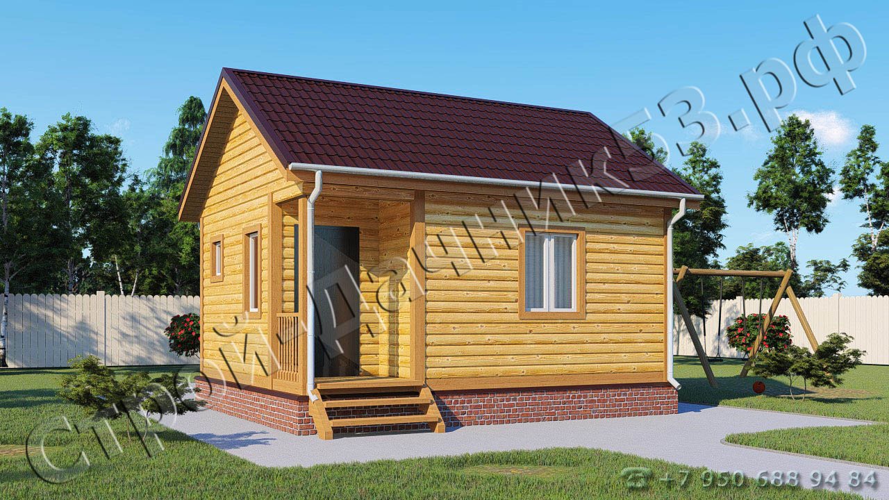 Проект бани Б–50