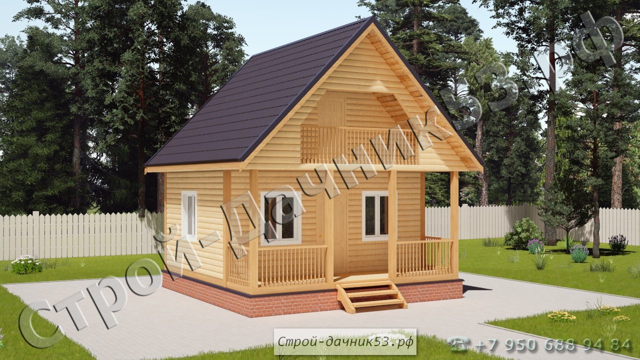 Проект дома К-4