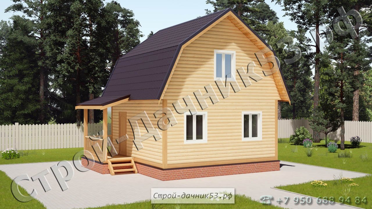 Проект дома К-6