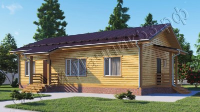 Проект бани Б–55