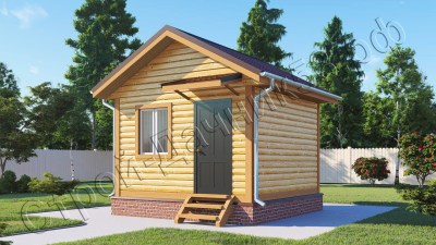 Проект каркасно-щитового дома Д–79