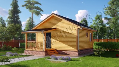 Проект бани Б–35