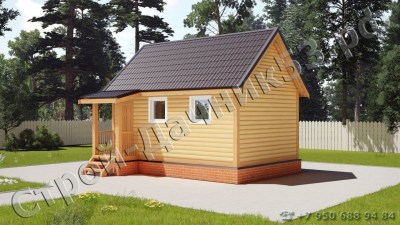 Проект бани Б–16