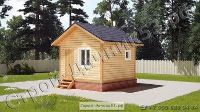 Проект бани Б–2