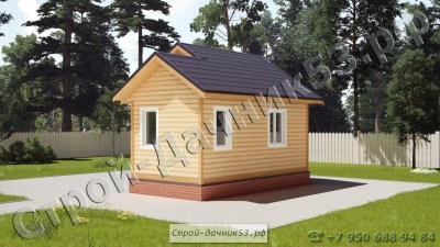 Проект бани Б–3