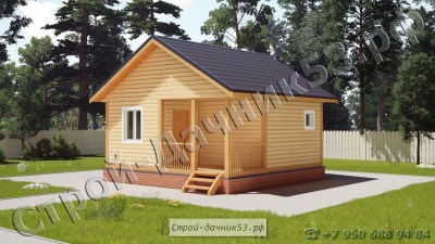 Проект бани Б–4