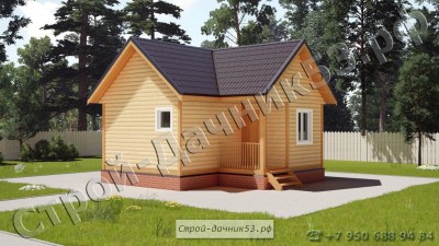 Проект бани Б–8